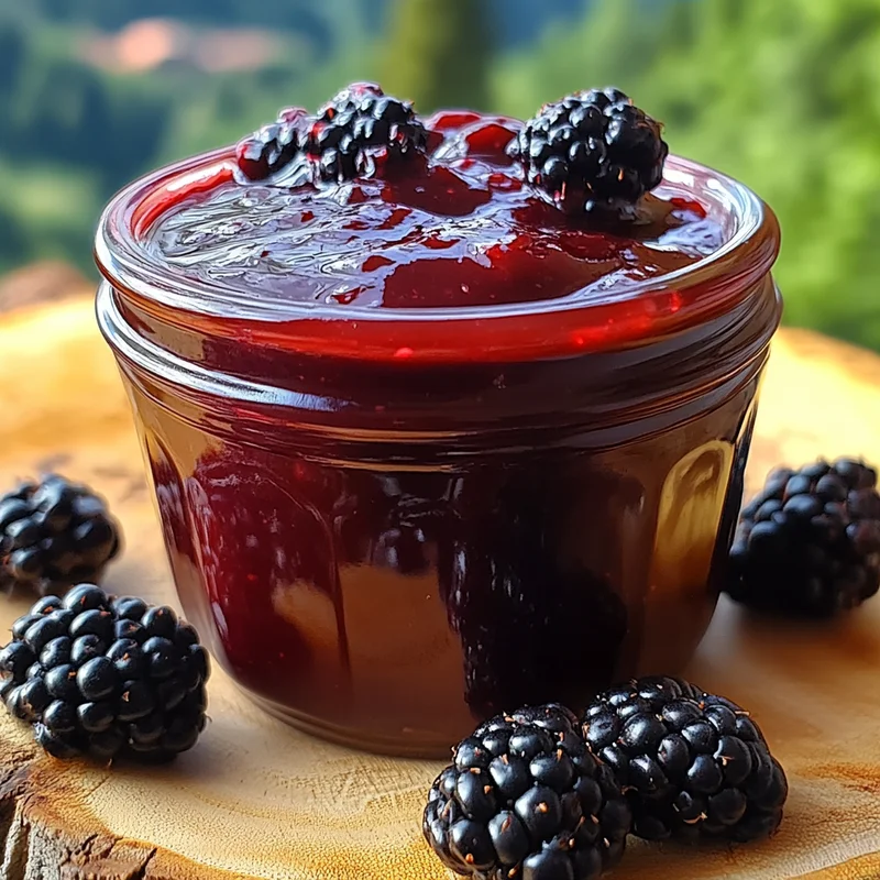 Sweet & Tangy Homemade Blackberry BBQ Sauce Recipe