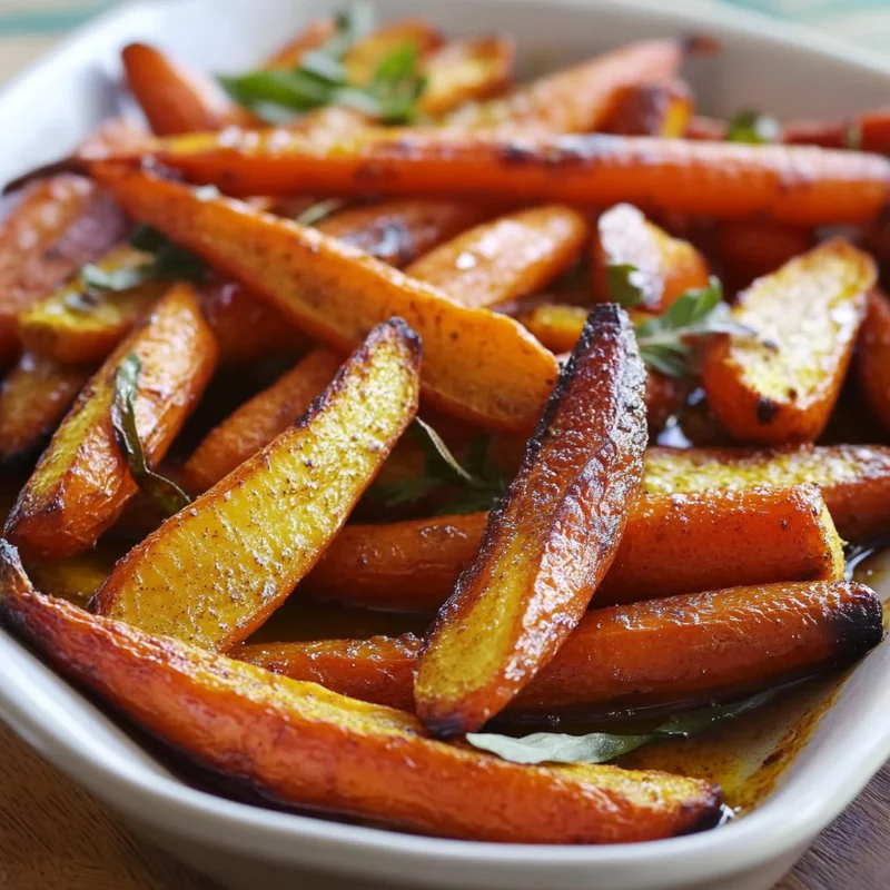Easy Curried Roasted Carrots Recipe | Delicious & Quick Side Dish