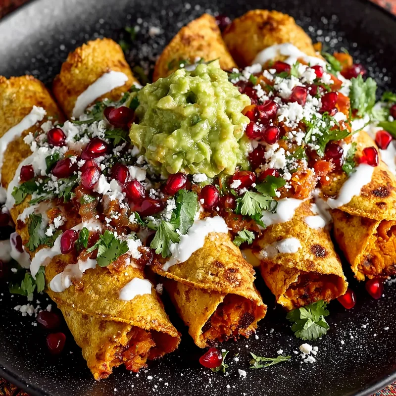 Crispy Sweet Potato Taquitos: Easy, Flavorful, & Crowd-Pleasing Recipe