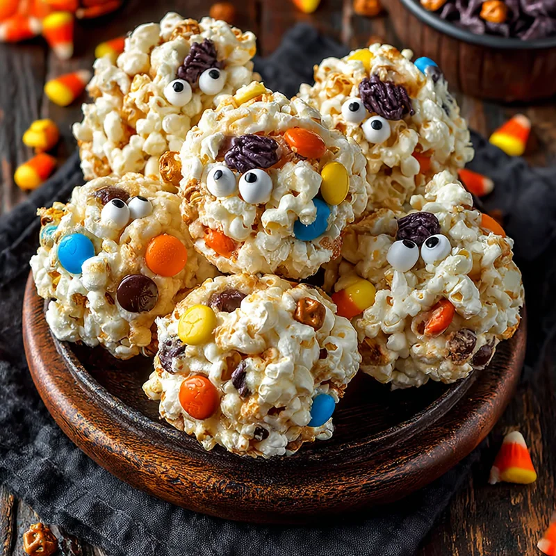 Easy Halloween Popcorn Balls Recipe – Spooky & Sweet Treat!