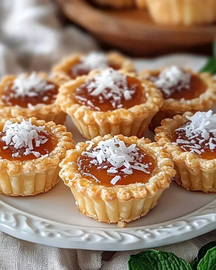 Hertzoggies (Jam & Coconut Tartlets) First Image First Image