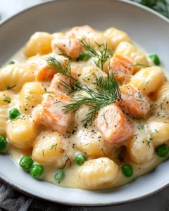 Creamy Salmon Gnocchi First Image First Image