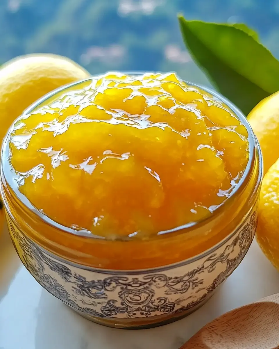 Italian Lemon Jam: Sweetly Tangy Bliss You’ll Crave