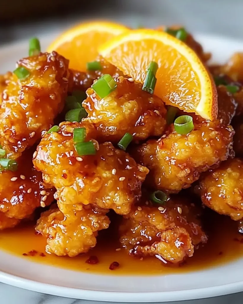Crispy Orange Chicken First Image First Image