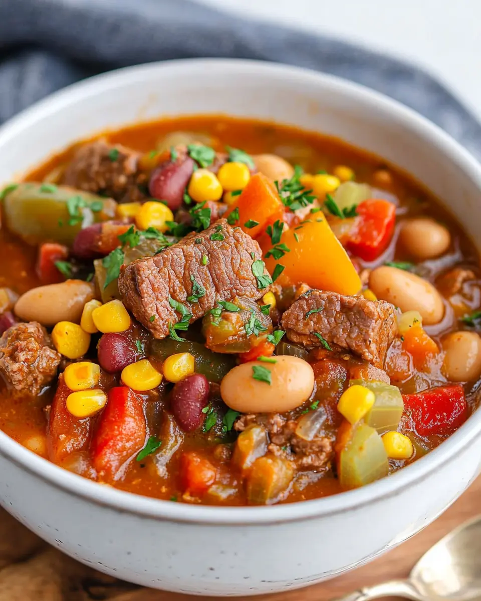 Crockpot Texas Cowboy Stew: Hearty Comfort in Every Bite