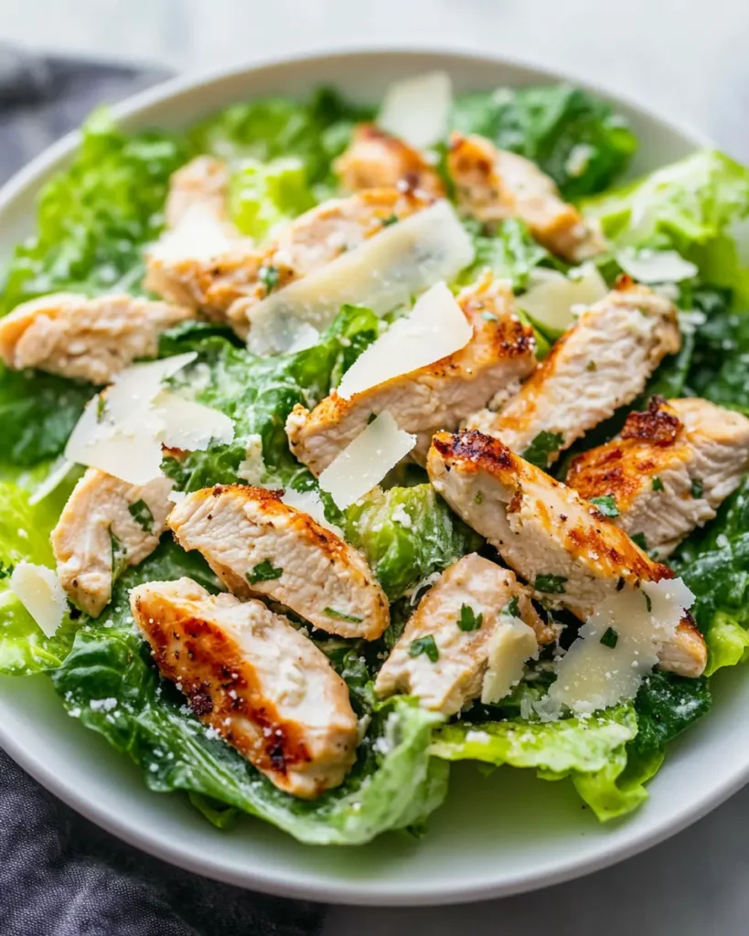 Keto Chicken Caesar Salad First Image First Image