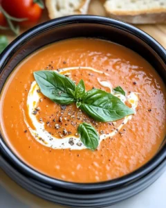 Dump and Go Creamy Tomato Basil Soup First Image First Image