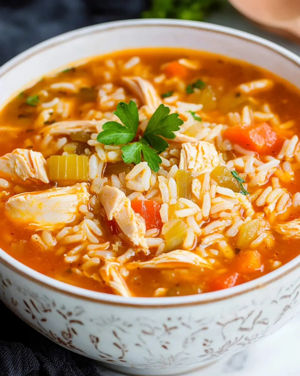 Cajun Chicken Rice Soup: Best Comfort in Every Bowl