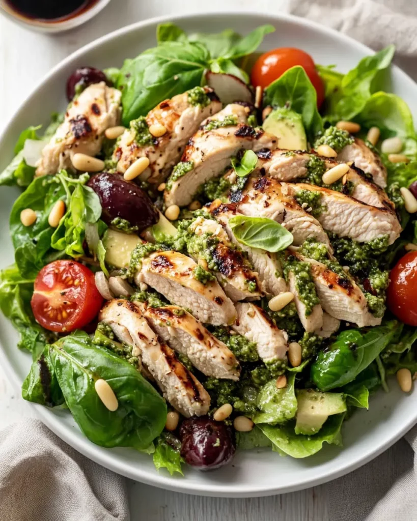 Keto Pesto Chicken Salad First Image First Image
