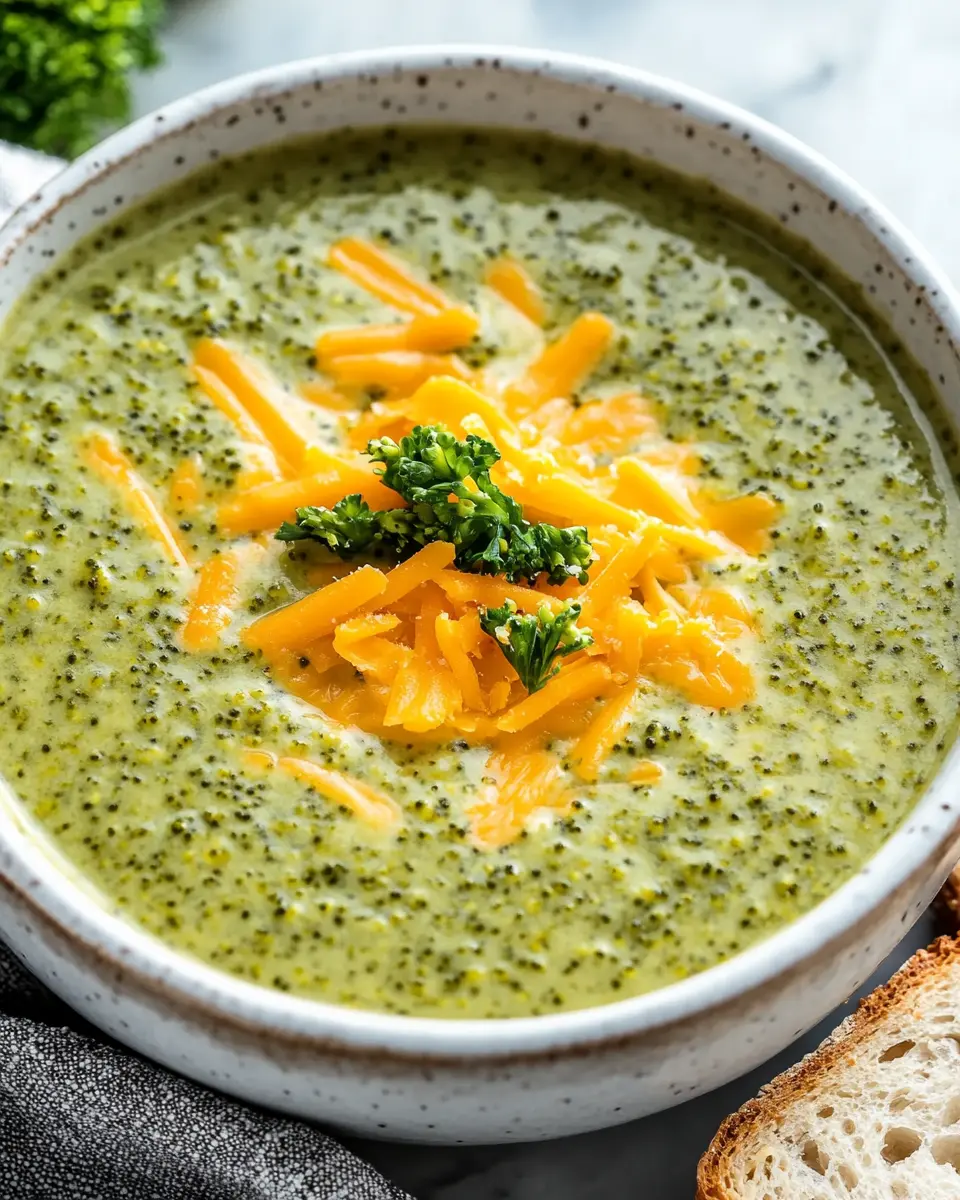 Keto Creamy Broccoli Cheddar Soup: The Best Cozy Comfort Food