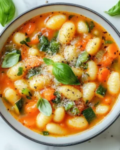Gnocchi Minestrone Soup First Image First Image