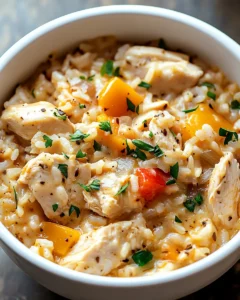 Dump and Go Crockpot Chicken and Rice Casserole First Image First Image