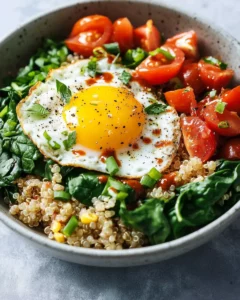 Savory Quinoa Breakfast Bowl First Image First Image