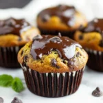 Avocado Chocolate Muffins First Image First Image