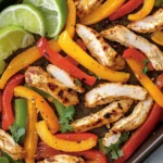 Sheet Pan Chicken Fajitas First Image First Image
