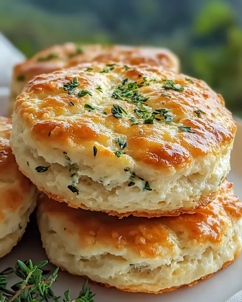 Herbed Cottage Cheese Biscuits First Image First Image