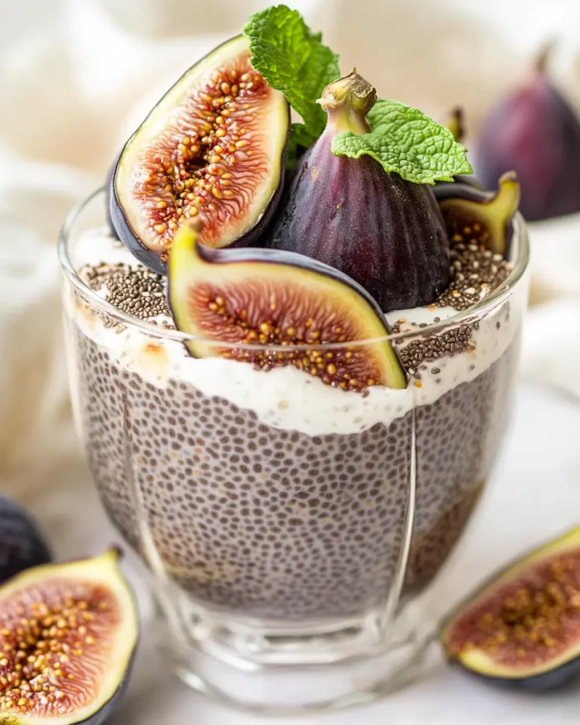 Fig Chia Seed Pudding First Image First Image