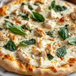 Chicken Alfredo Pizza First Image First Image