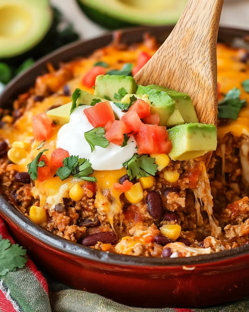 Crockpot Taco Casserole: The Best Easy Comfort Food Delight