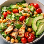 Lime Chicken Avocado Chickpea Salad First Image First Image