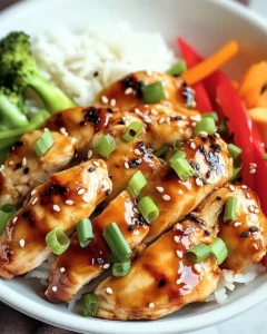 Honey Garlic Chicken First Image First Image